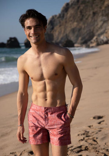 Swim Shorts Buckles Desert Sand - Traces of Me
