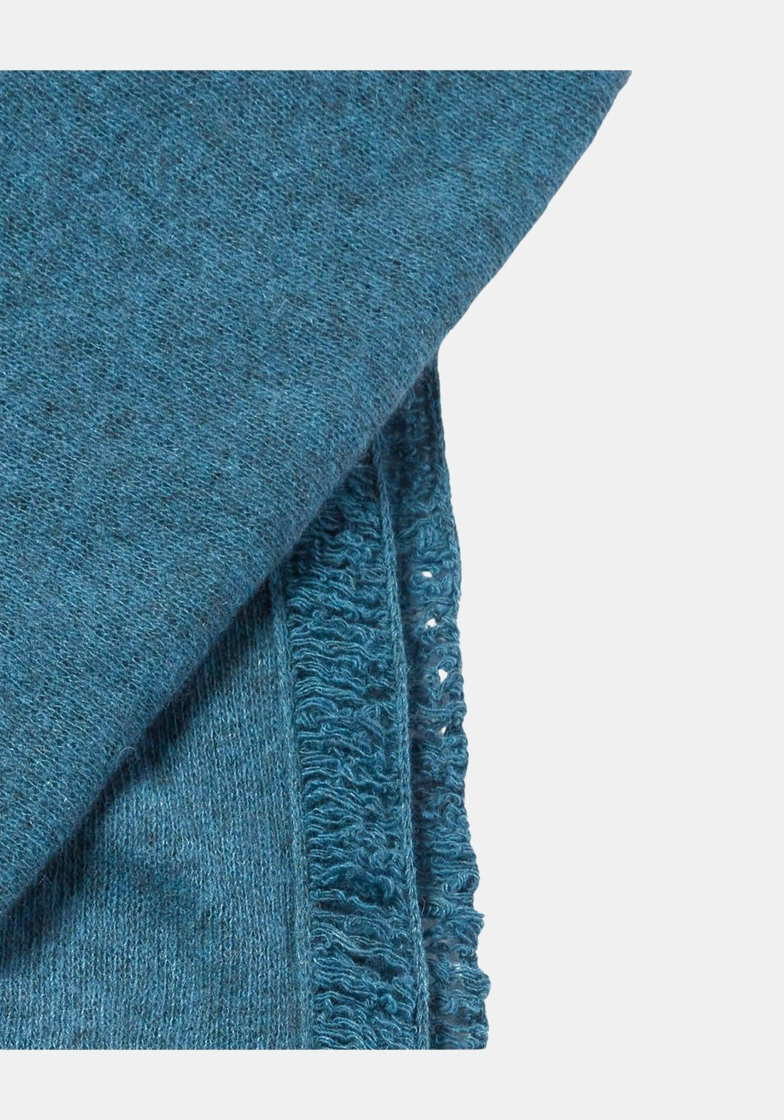 Throw Knited Felt Teal - Traces of Me