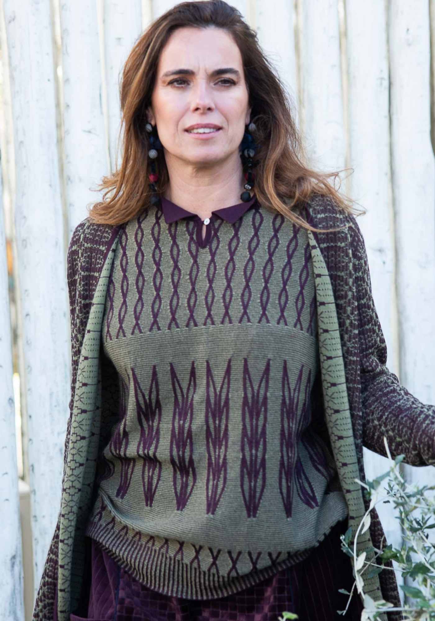 Top Key Polo Collar Sage Green - Traces of Me