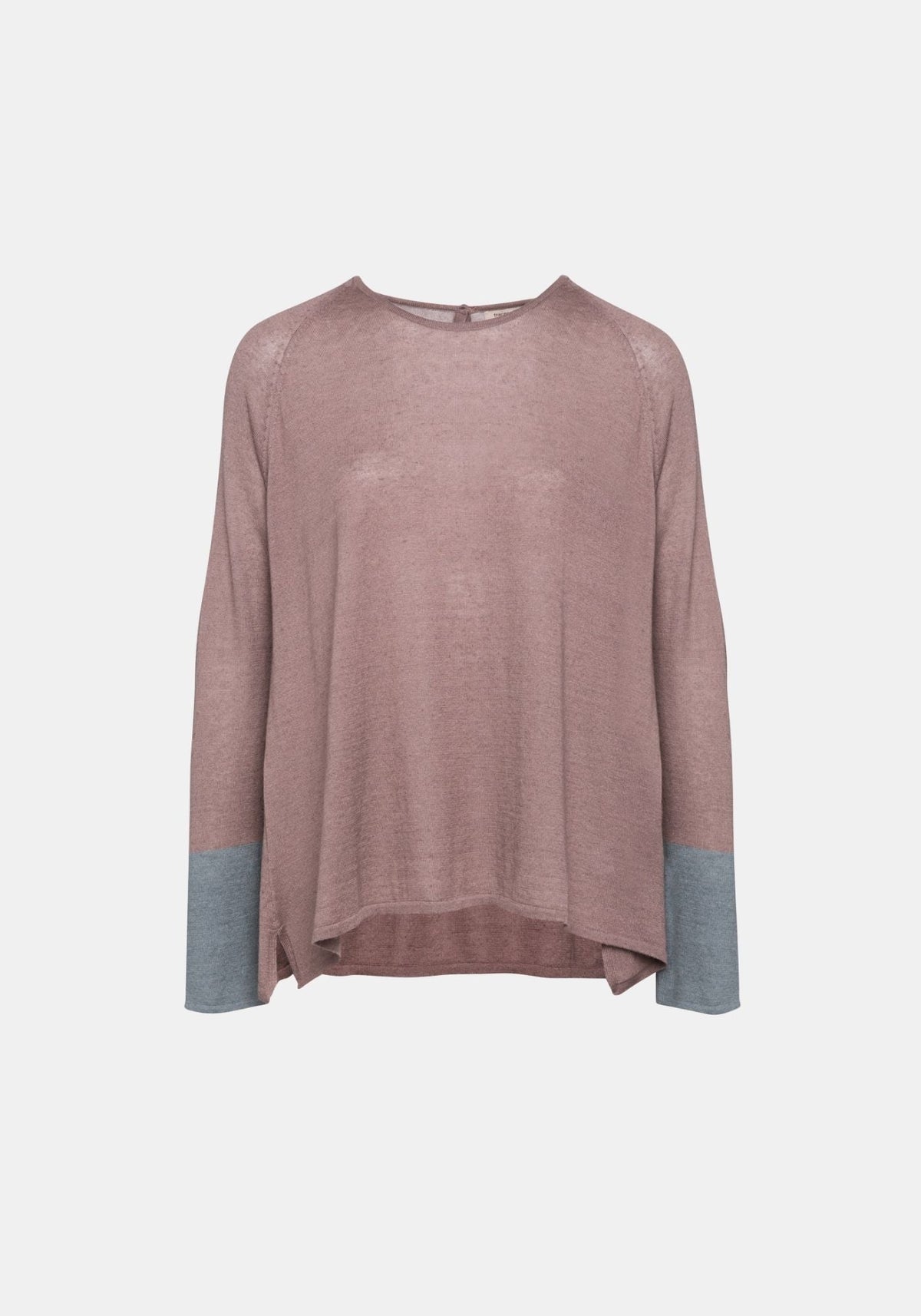 Top Key Round Neck Ice Violet - Traces of Me