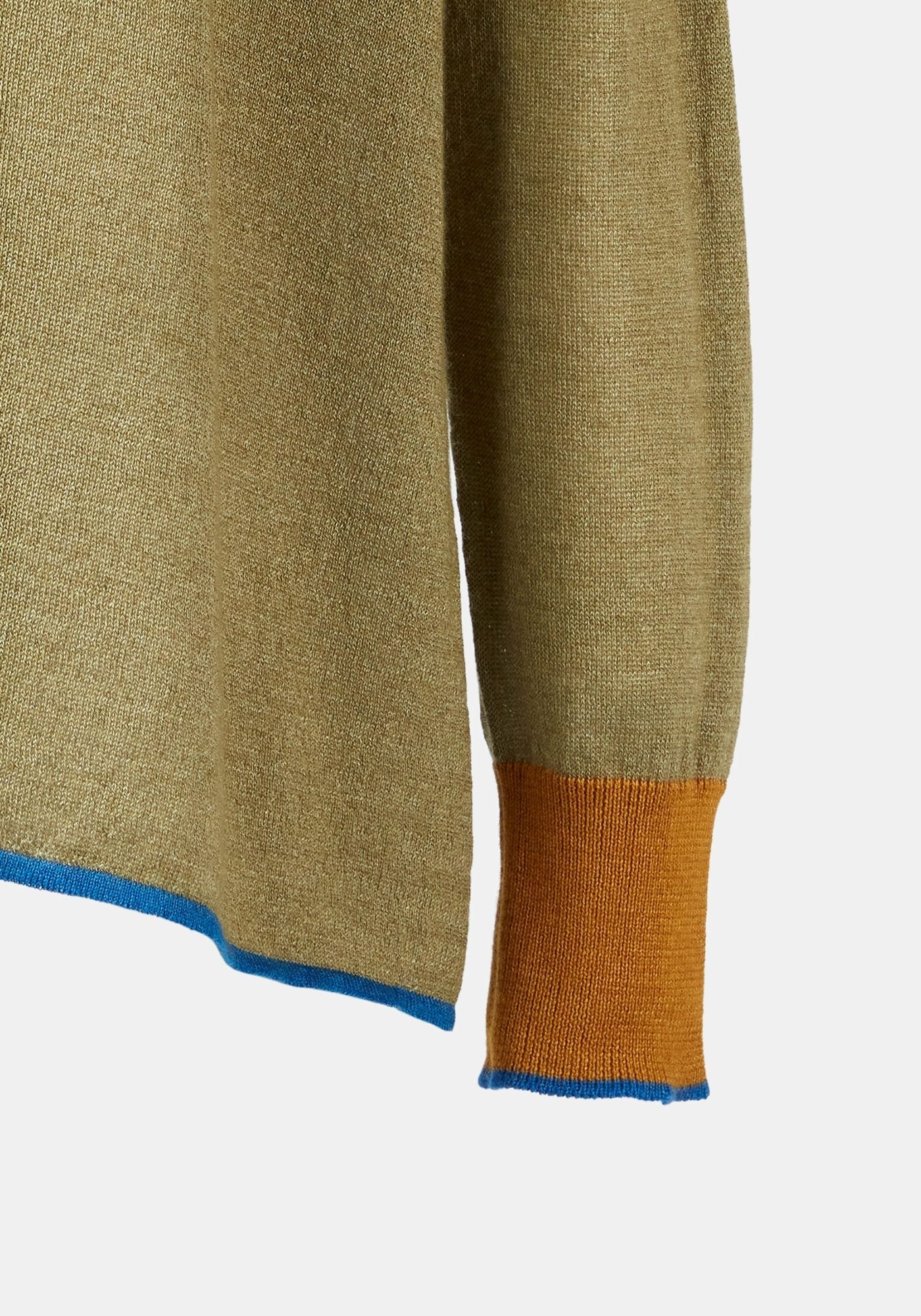 Top Key Round Neck Sage Green - Traces of Me