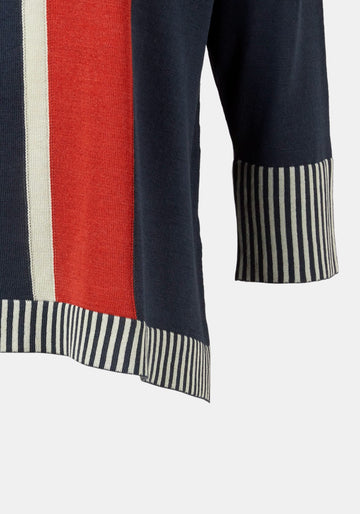 Top Key Round Neck Stripe - Traces of Me