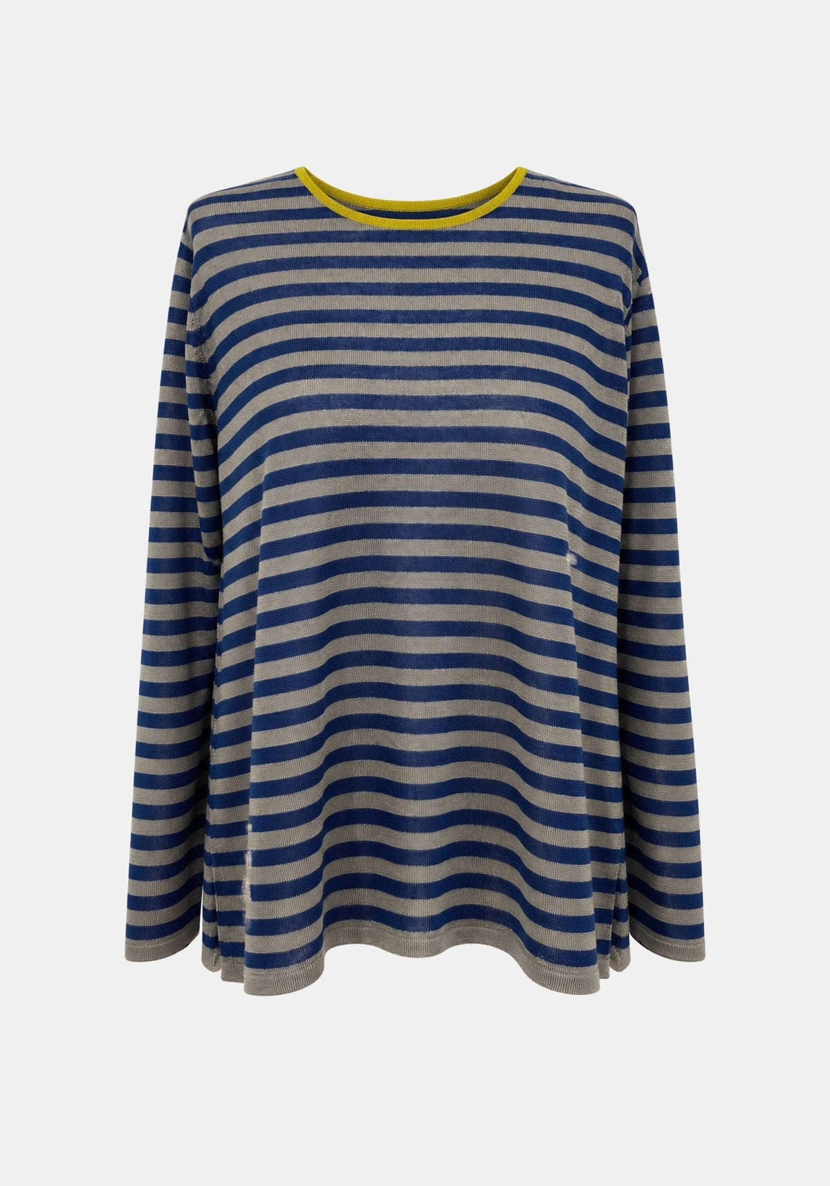 Top Key Round Neck Stripes - Traces of Me