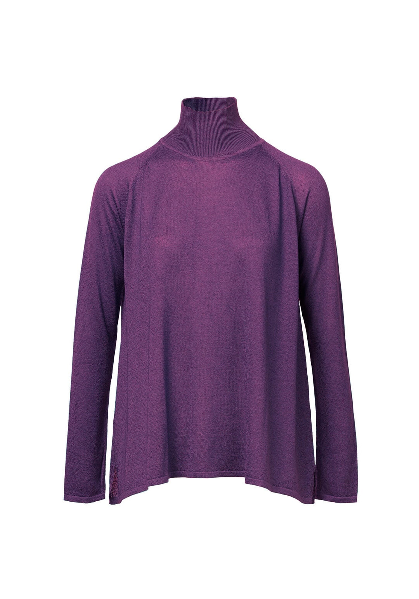 Top Key Turtle Neck Blackberry - Traces of Me