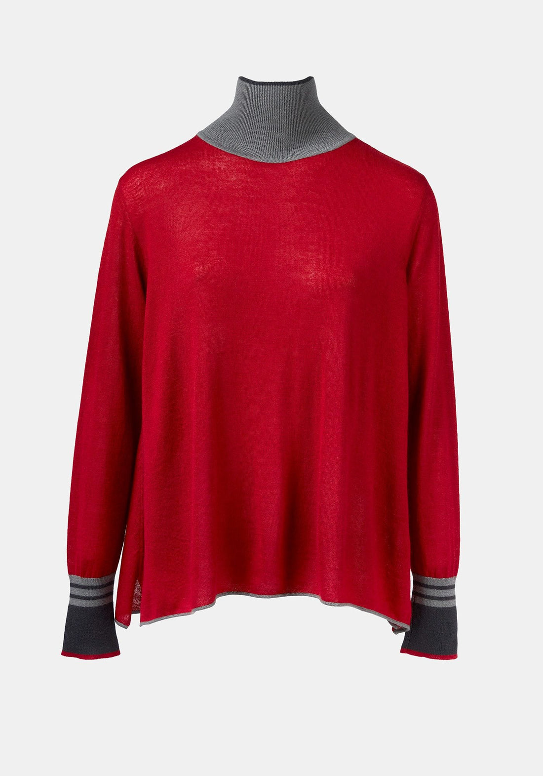 Top Key Turtle Neck Cherry - Traces of Me