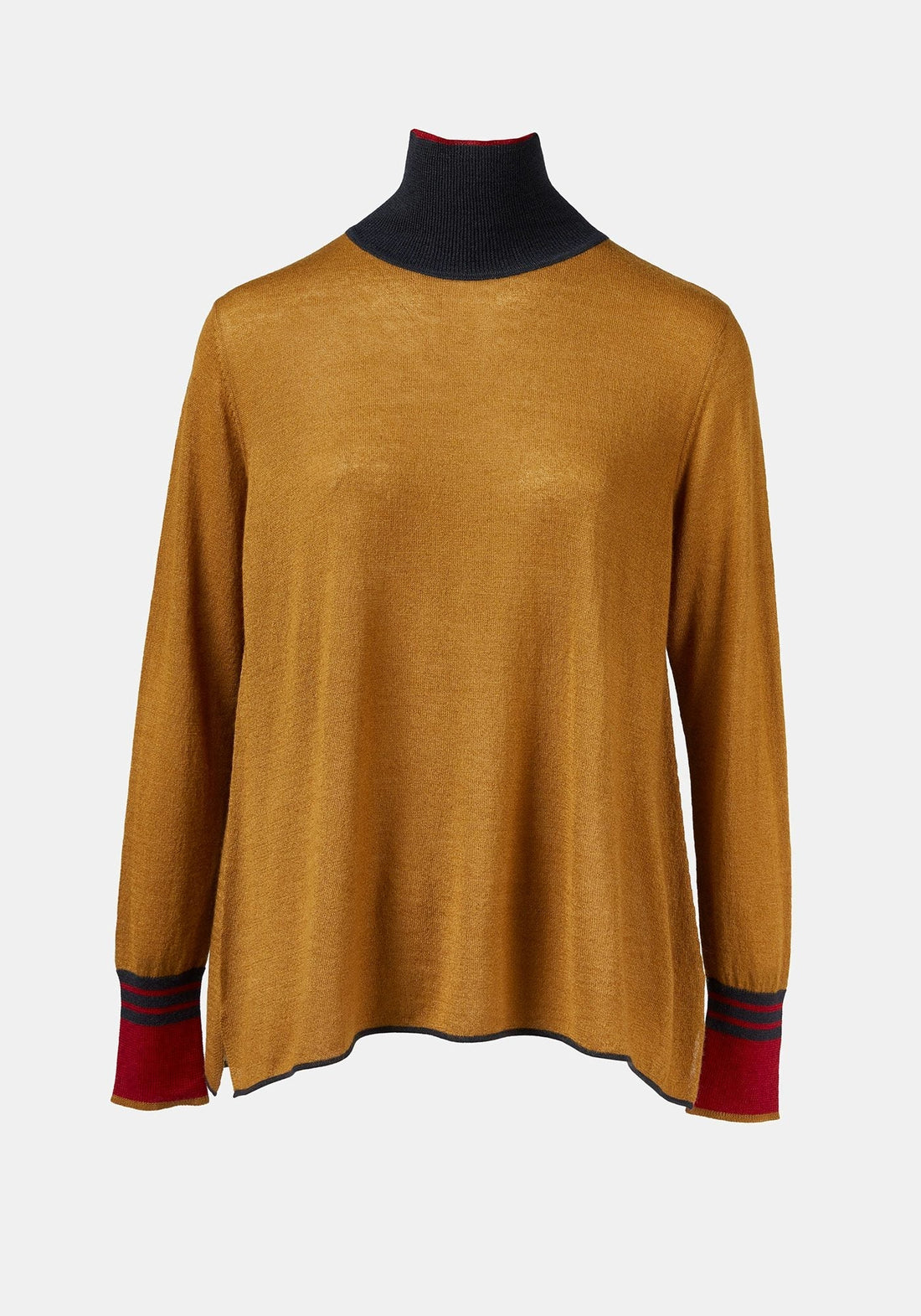 Top Key Turtle Neck Cumin - Traces of Me