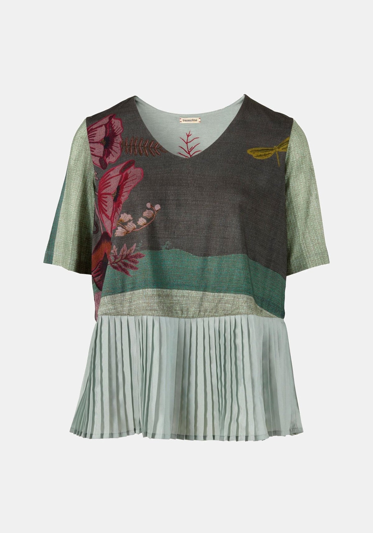 Top Star Poppies Bouquet – multicor, viscose-mistura de seda, vista de produto | Traces of Me