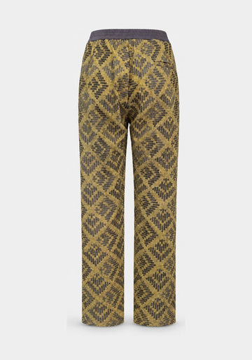 Trousers Cigarette Geometric - Traces of Me