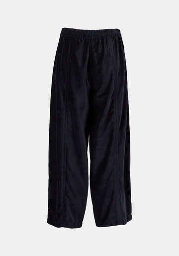 Trousers Kate Velvet Mood Dark Night - Traces of Me