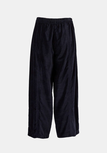 Trousers Kate Velvet Mood Dark Night - Traces of Me