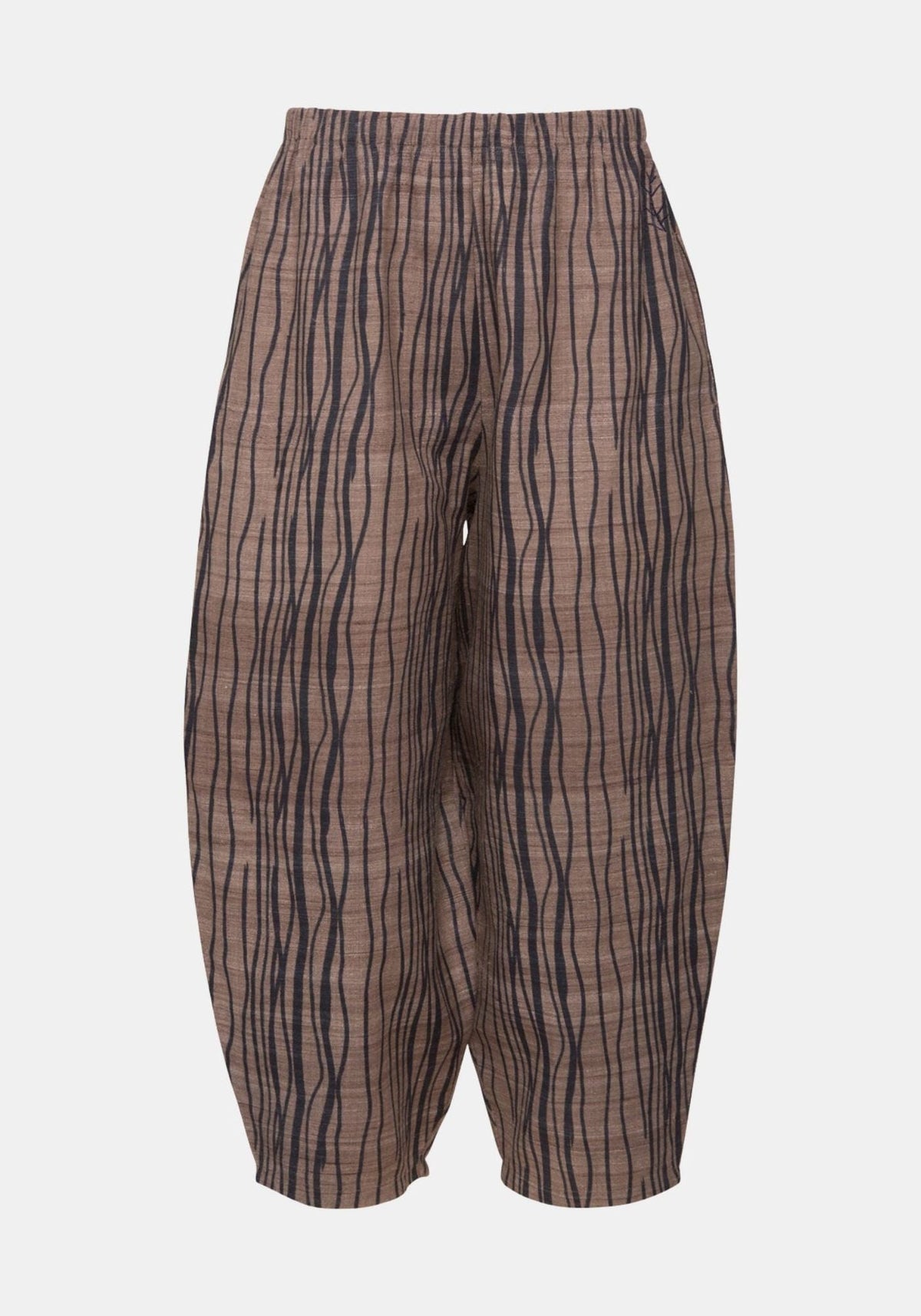 Trousers Oriental Brush Stripes - Traces of Me