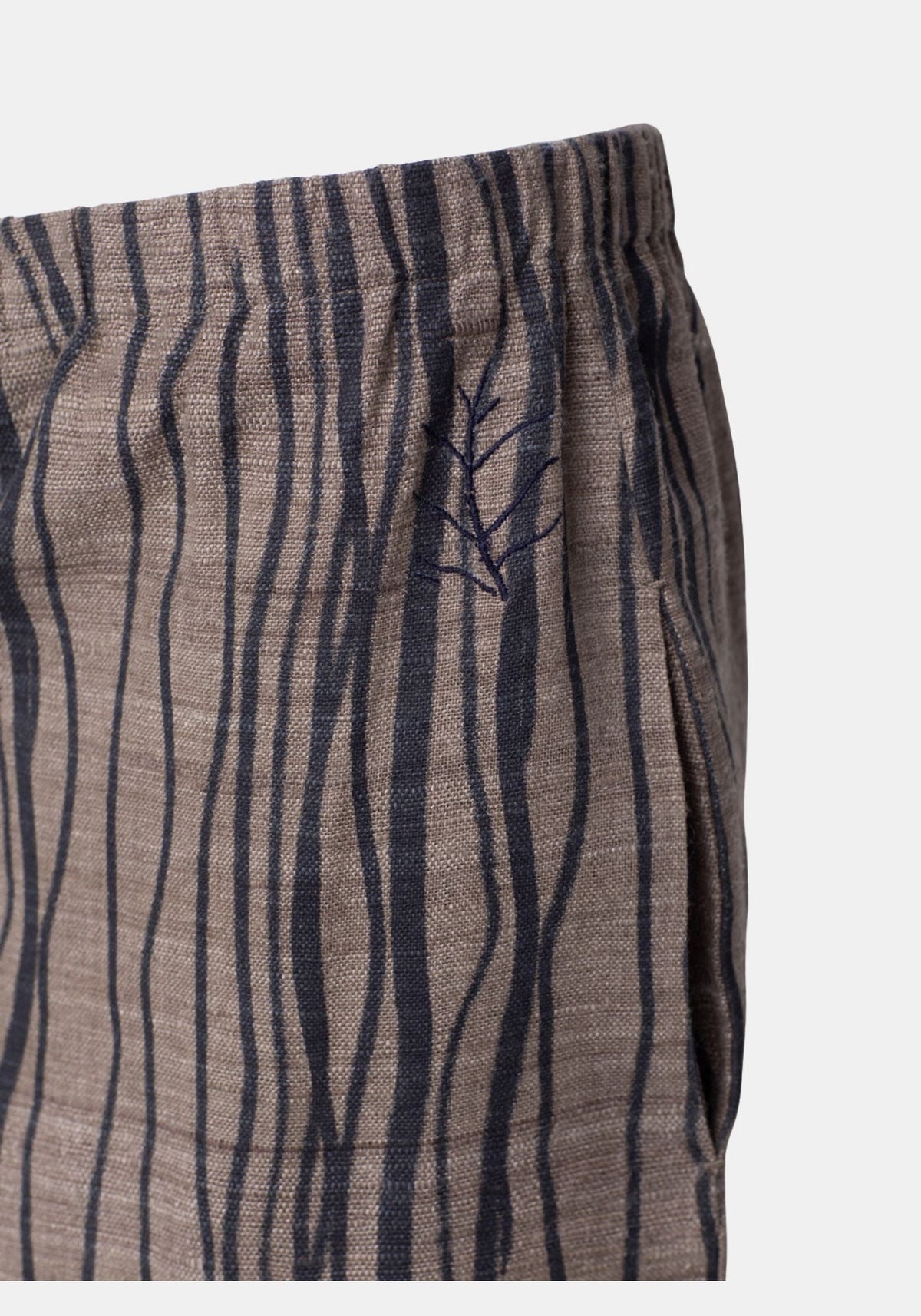 Trousers Oriental Brush Stripes - Traces of Me