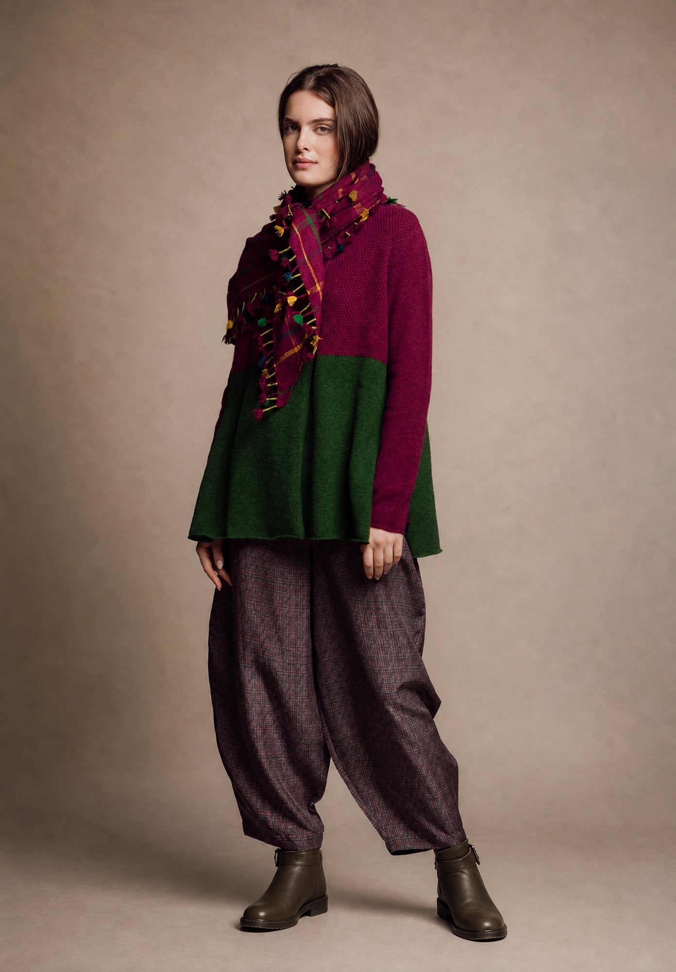 Trousers Oriental Net Rouge - Traces of Me