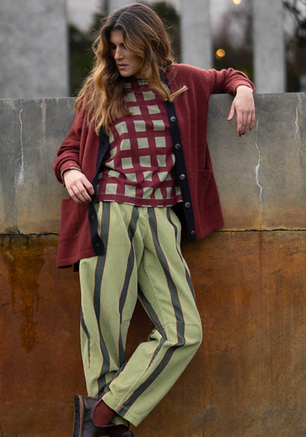 Pantalones Oskar One Stripe - Traces of Me