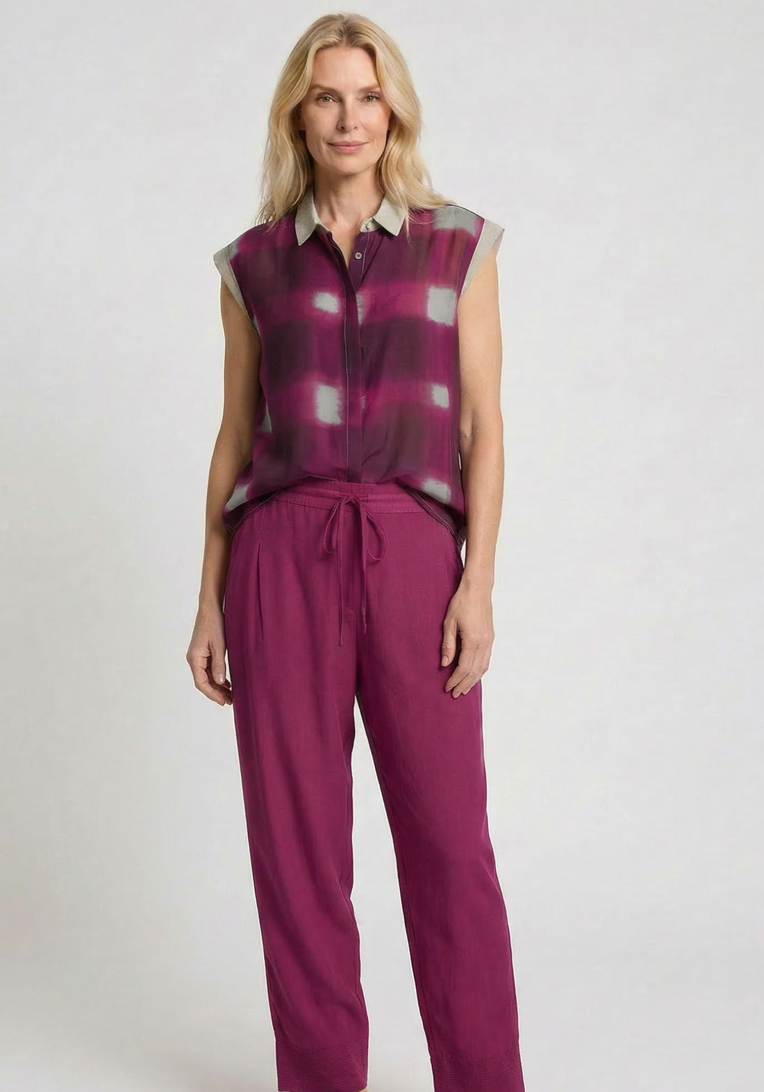 Trousers Peter Beet Red - Traces of Me