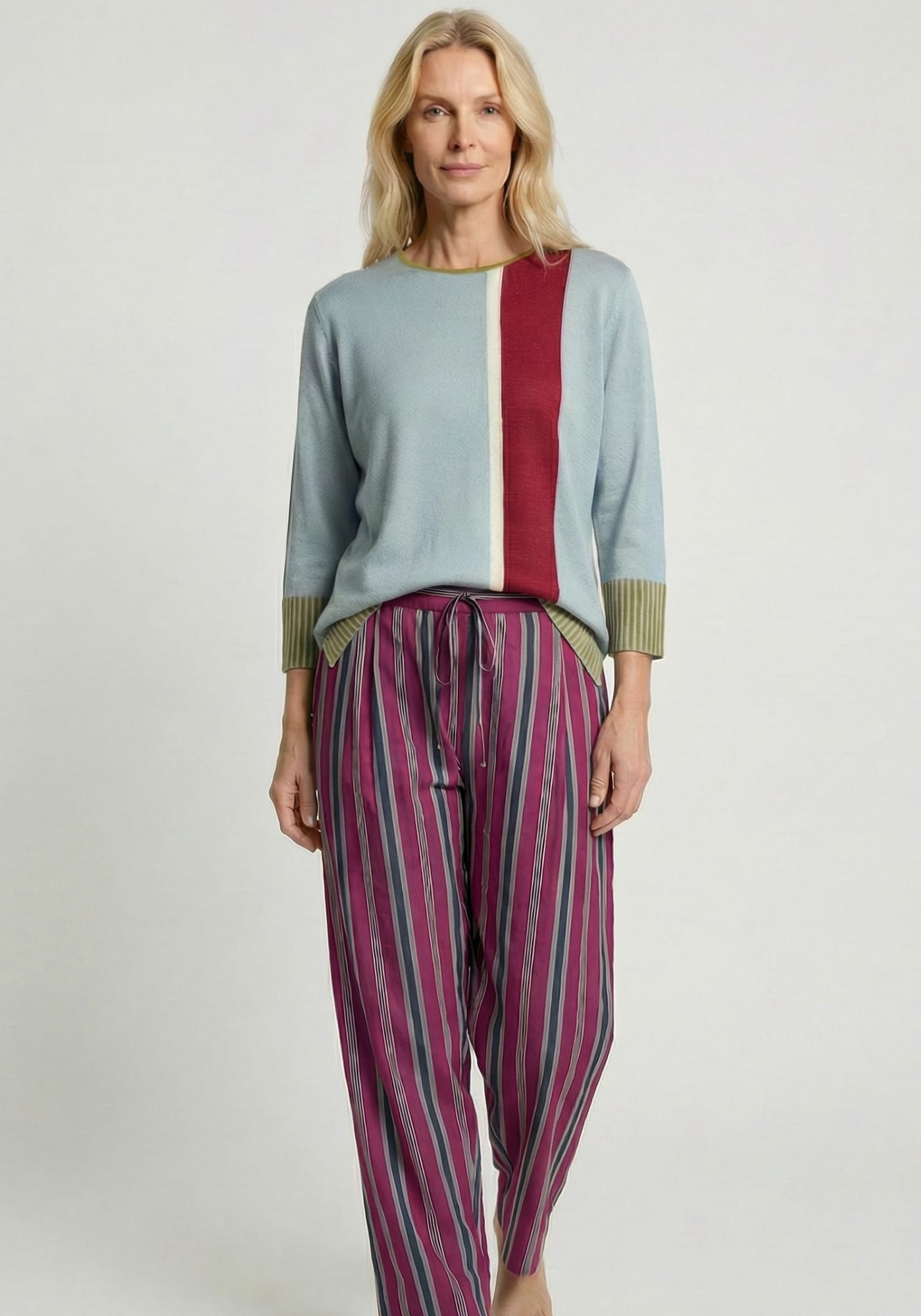 Trousers Peter Stripes Mood - Traces of Me