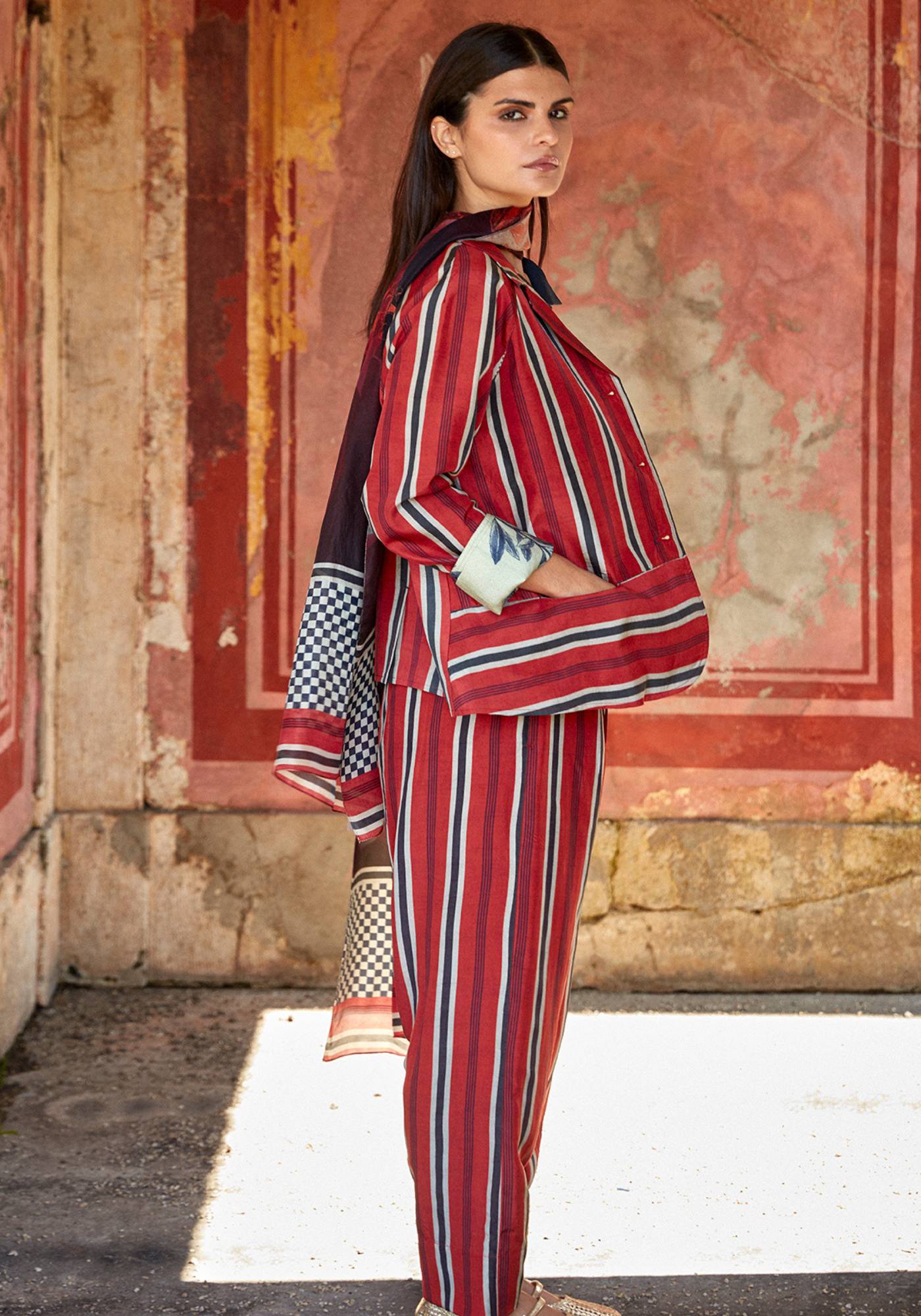 Trousers Peter Stripes Mood - Traces of Me