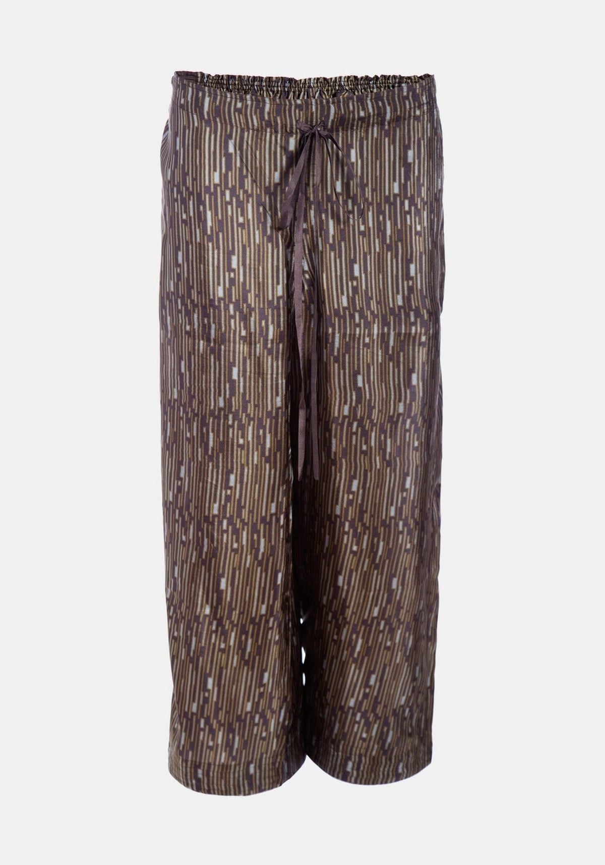Calças Pyjama Wood Stripes – vista de frente
