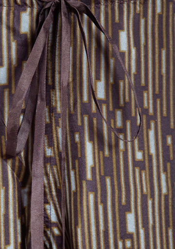 Calças Pyjama Wood Stripes – pormenor