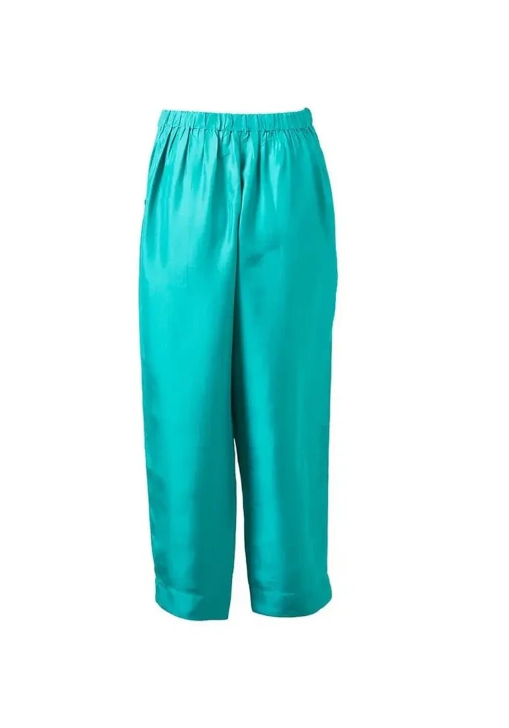 Trousers Still Teal Blue - Traces of Me