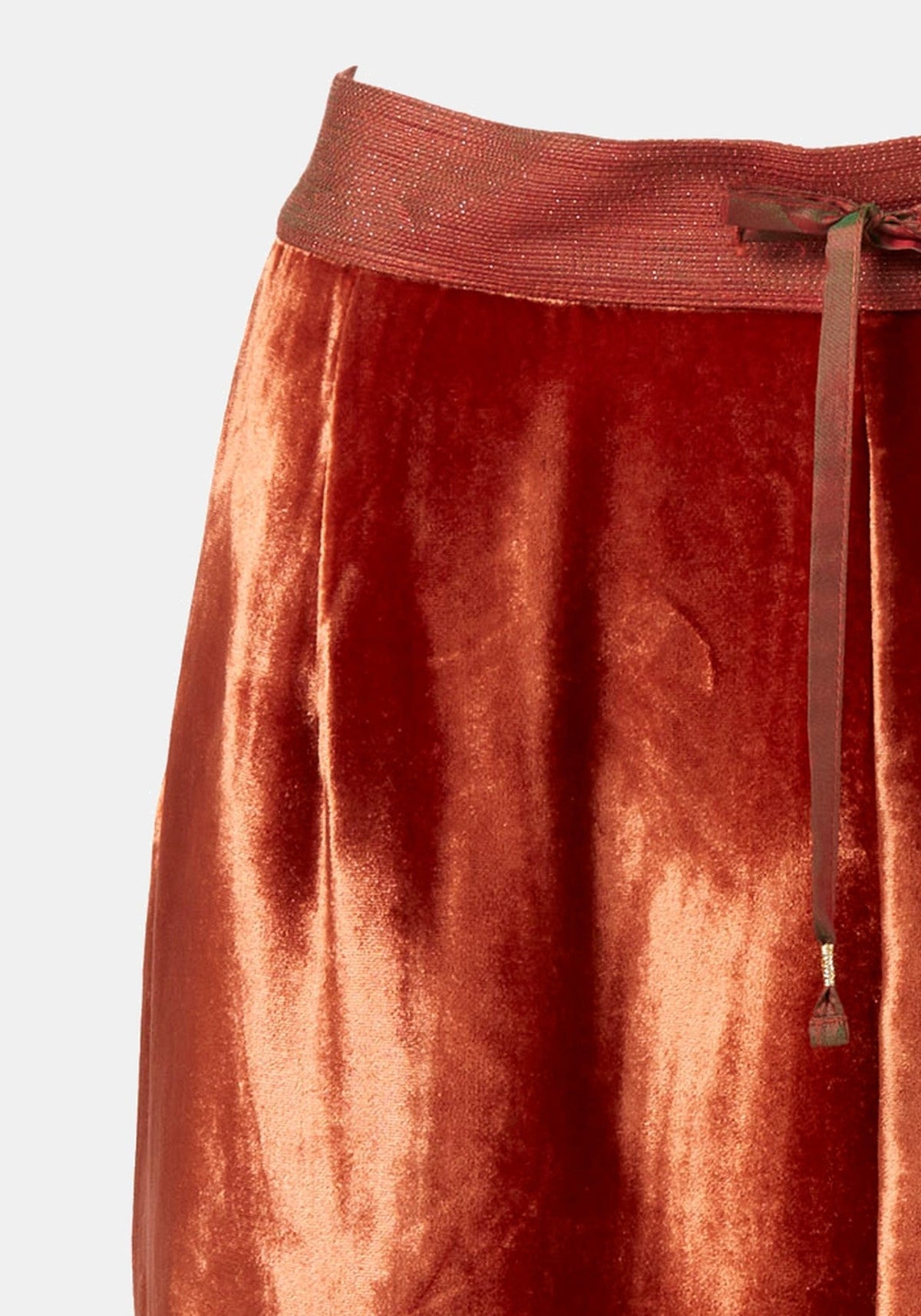 Pantalones Still Velvet Mood – detalle