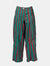 Trousers Zayin Watercolour Stripes Malachite Green - Traces of Me