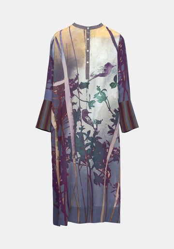 Túnica Kurta Midnight Lake – vista de frente