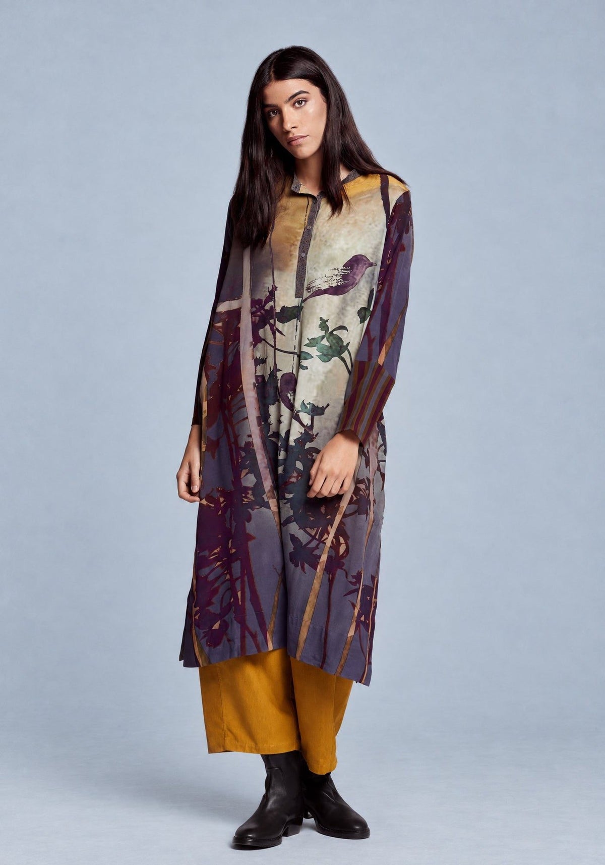 Tunic Kurta Midnight Lake - Traces of Me
