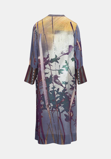Túnica Kurta Midnight Lake – vista de trás