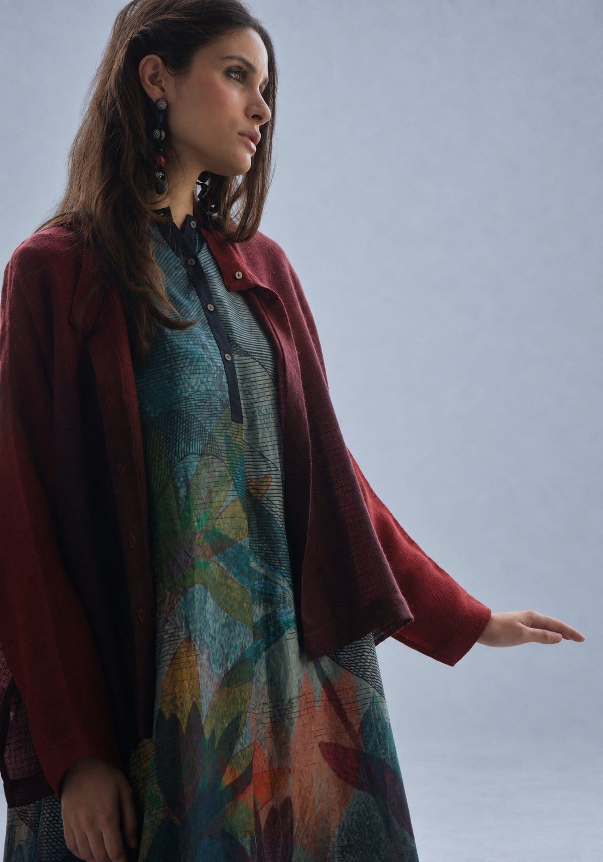 Túnica Kurta Solitude – imagem editorial