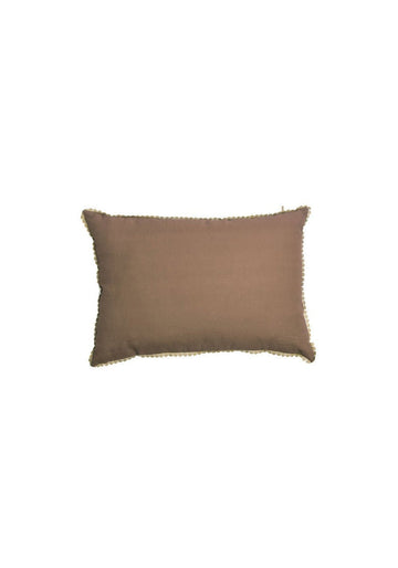 Cushion Cover Rectangular Green Pea l Vetiver - Traces of Me