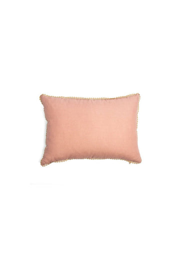 Cushion Cover Rectangular Pale Begonia l Turquoise - Traces of Me