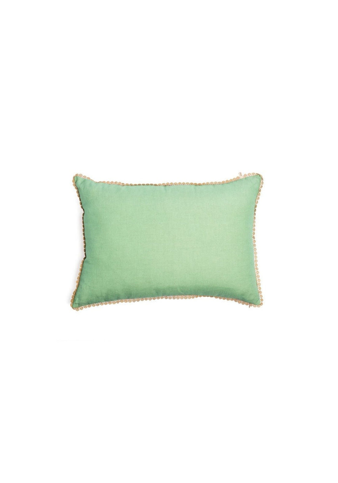 Cushion Cover Rectangular Pale Begonia l Turquoise - Traces of Me
