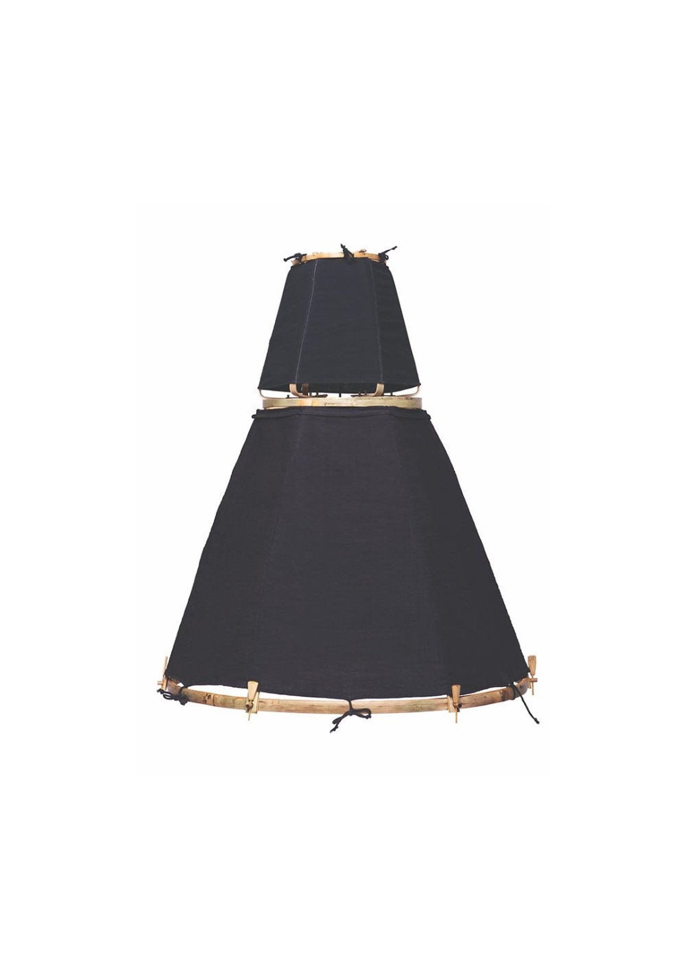 Lamp Tipy Big TOP/BOTTOM Bamboo - Traces of Me