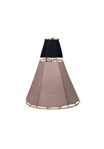 Lamp Tipy Big TOP/BOTTOM Bamboo - Traces of Me