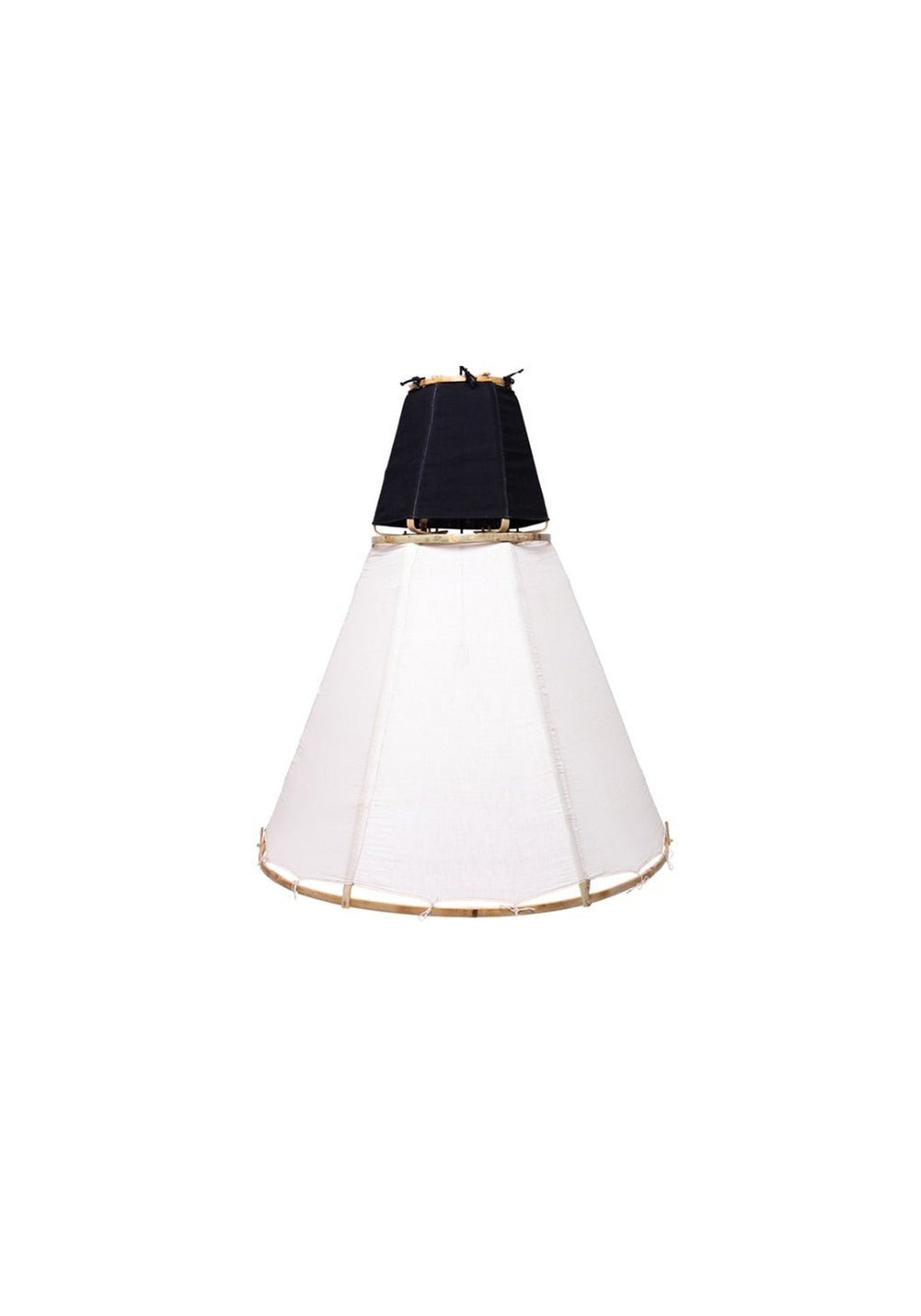 Lamp Tipy Small TOP/BOTTOM Bamboo - Traces of Me