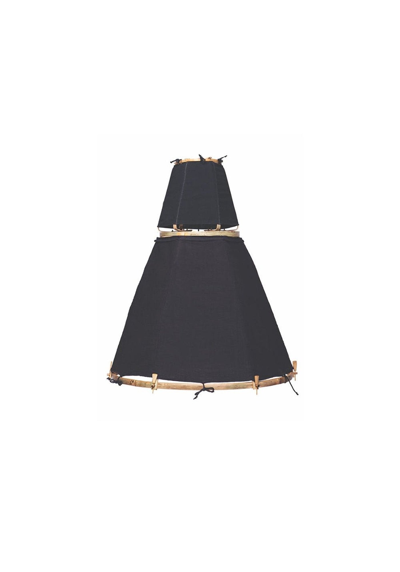 Lamp Tipy Small TOP/BOTTOM Bamboo - Traces of Me