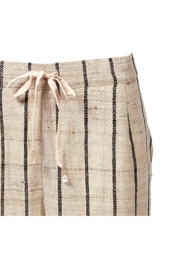 Trousers Still Zebra – silk, alternate view | Traces of Me